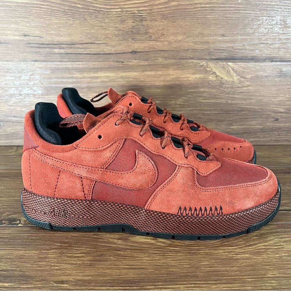 Nike Air Force 1 Wild Low ‘Rugged Orange’ Women’s Size 9.5 Sneakers Shoes - Picture 11 of 11